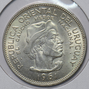 Uruguay 1961 10 Pesos 294162 combine shipping