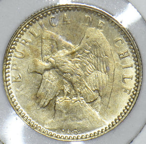 Chile 1909 5 Centavos Condor animal 291199 combine shipping