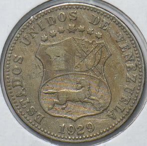 Venezuela 1929 12 1/2 Centimos Horse animal 193689 combine shipping