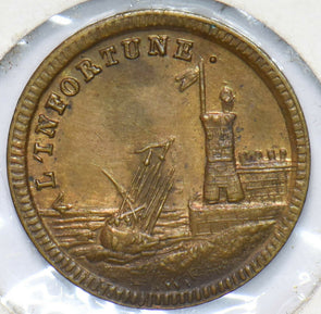 France 1900 ~80 1 Jeton Linfortune Medal Coin Token 292440 combine shipping