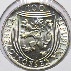 Czechoslovakia 1951 100 Korun Lion animal 240069 combine shipping
