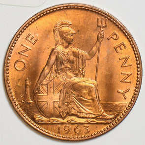 Great Britain 1963 Penny 298175 combine shipping