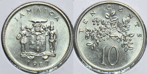 Jamaica 1987 10 Cents 904641 combine shipping