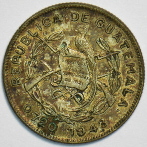 Guatemala 1943 10 Centavos Bird animal 240768 combine shipping
