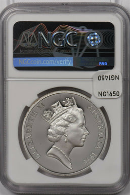 Australia 1996 5 Dollar silver NGC Proof 69UC Tom Roberts NG1450 combine shippin