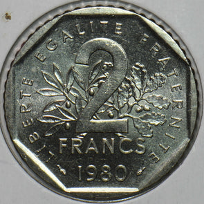 France 1980 2 Francs 195891 combine shipping