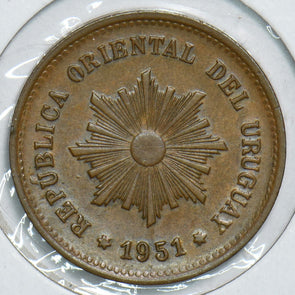 Uruguay 1951 5 Centesimos 298976 combine shipping