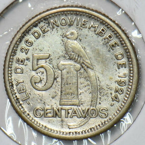 Guatemala 1943 5 Centavos Bird animal 295563 combine shipping