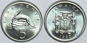 Jamaica 1993 5 Cents Crocodile animal 904656 combine shipping