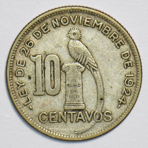 Guatemala 1943 10 Centavos Birdanimal 240839 combine shipping