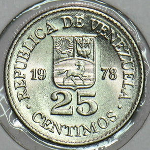 Venezuela 1978 25 Centimos UNC 903791 combine shipping