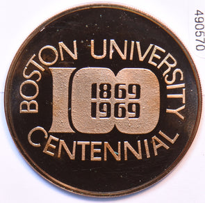 1969 Medal Proof Boston University Centennial 490570 combine shipping