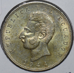 Ecuador 1944 M 5 Sucres 490660 combine shipping