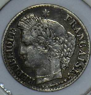 France 1850 Republique Francaise 20 Centimes 290585 combine shipping