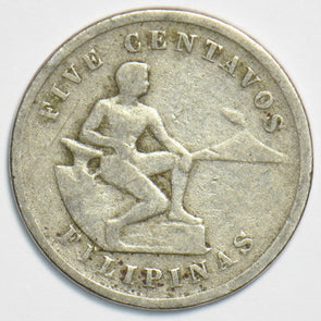 Philippines 1904 5 Centavos 153255 combine shipping