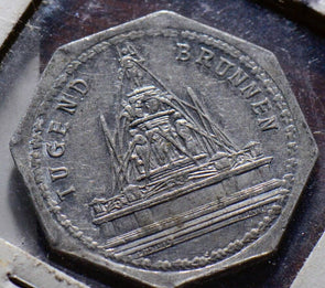 X0098 Germany Nuremburg 1950 German Street Car Token combine shipping