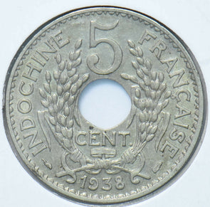 French Indo China 1938 5 Cents 902300 combine shipping