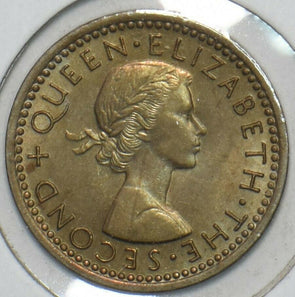 New Zealand 1963 3 Pence 152364 combine shipping