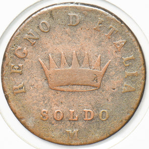 Italy 1807 Soldo Napoleone Imperatore 293009 combine shipping