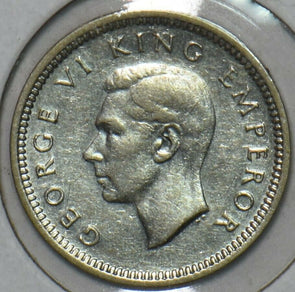 New Zealand 1939 3 Pence 152365 combine shipping