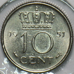 Netherlands 1951 10 Cents 903738 combine shipping