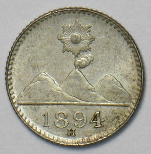 Guatemala 1894 1/4 Real 292891 combine shipping