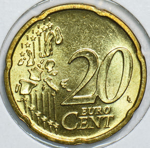Luxembourg 2002 20 Cents 904834 combine shipping