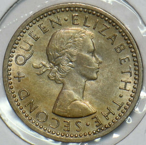 New Zealand 1962 3 Pence 152363 combine shipping