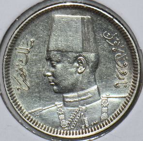 Egypt 1937 AH 1356 2 Piastres 194982 combine shipping