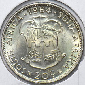 South Africa 1964 20 Cents 294342 combine shipping