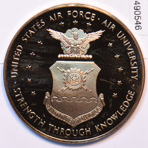 1969 Medal Eagle animal Proof Air Force Institute Of Technology 50th Anniversry