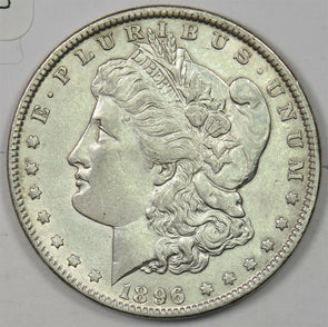 1896 Morgan Dollar Silver AU Choice U0393