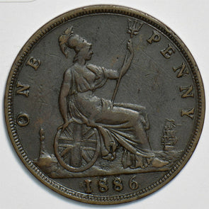 Great Britain 1886 Penny 197415 combine shipping