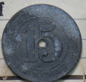Germany 1918 15 Pfennig Munchen 293096 combine shipping