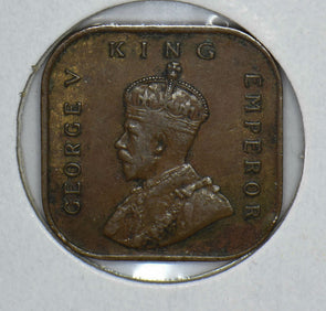 Straits Settlements 1932 George V 1/2 Cents 291103 combine shipping