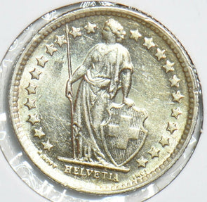 Switzerland 1959 1/2 Franc 240564 combine shipping