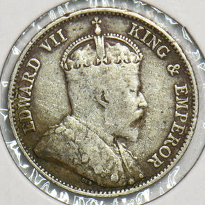 Hong Kong 1902 10 Cents 153225 combine shipping