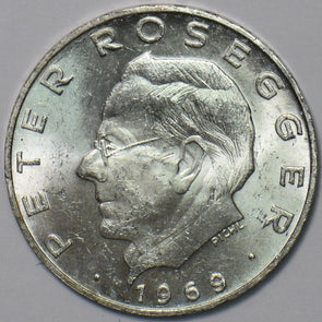 Austria 1969 25 Schilling Peter Rosegger 240226 combine shipping