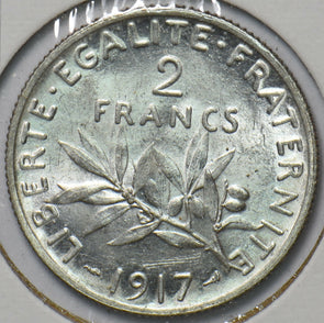 France 1917 2 Francs 294228 combine shipping