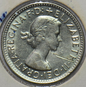 Australia 1961 Shilling Merino ram animal 902742 combine shipping
