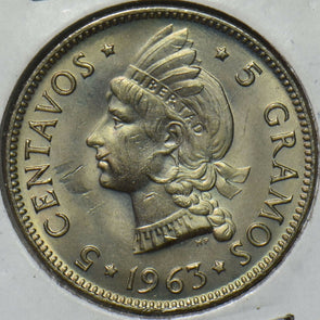 Dominican Republic 1963 5 Centavos  291080 combine shipping
