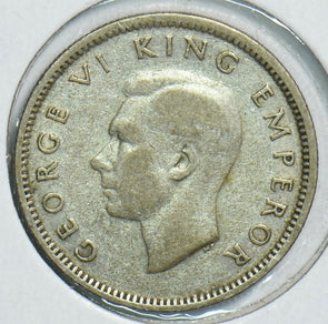 New Zealand 1946 6 Pence Bird animal 197900 combine shipping