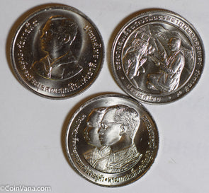 Thailand 1982 /1987/1987 10 Baht boy scouts/rural development/military academy l