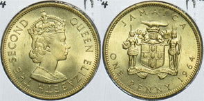 Jamaica 1964 Penny 198474 combine shipping