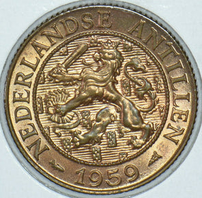 Netherlands Antilles 1959 2 1/2 Cent 291582 combine shipping
