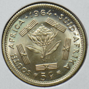 South Africa 1964 5 Cents 193152 combine shipping