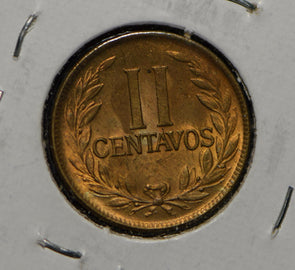 Colombia 1965 2 Centavos  290327 combine shipping