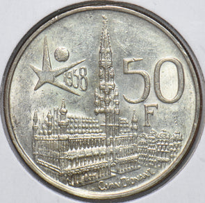 Belgium 1958 50 Francs 294068 combine shipping