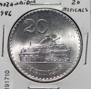 Mozambique 1986 20 Meticais  191710 combine shipping