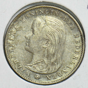 Netherlands 1897 25 Cents N0236 combine shipping